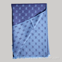 100% Wool Jacquard Logo Scarf